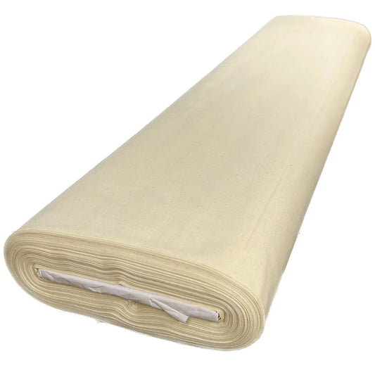 Quilterâ€™s Calico Fabric | Preshrunk Unbleached 63" (162cm) Wide â€“ Sold by the Meter