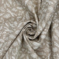 European Produced Recycled Cotton Rich Linen Fabric | Durable 55" (140cm) Wide 210gsm Craft & Upholstery Material â€“ Sold by the Meter