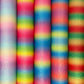 Rainbow & Mermaid Glitter PU Backed Fabric | Sparkle Leatherette 55" (140cm) Wide – Sold by the Meter