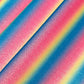 Rainbow & Mermaid Glitter PU Backed Fabric | Sparkle Leatherette 55" (140cm) Wide â€“ Sold by the Meter