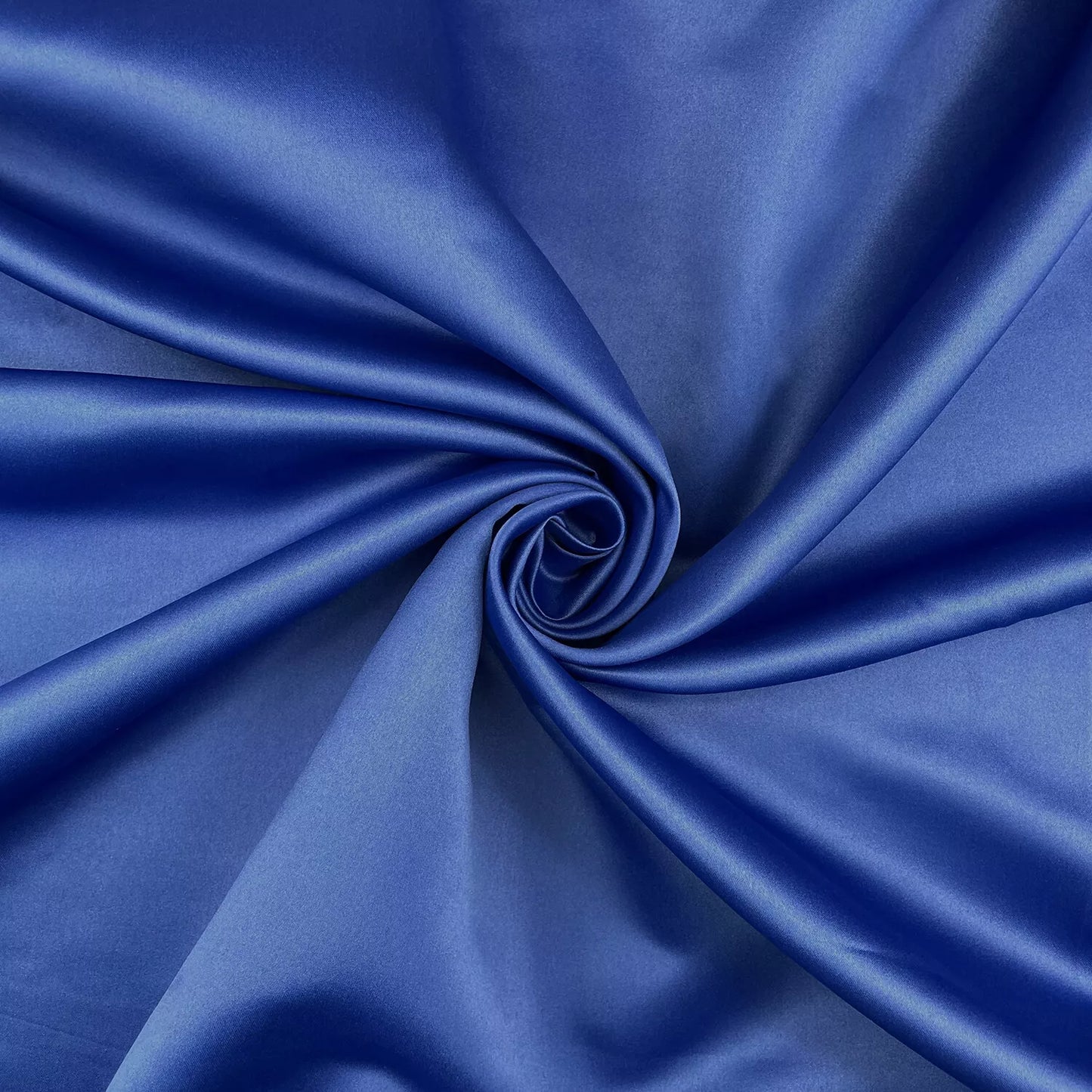 Royal Blue Dull Duchess Bridal Satin Fabric Bridal Dress Prom Craft Material Crepe Back By the Meter 58" (Copy)