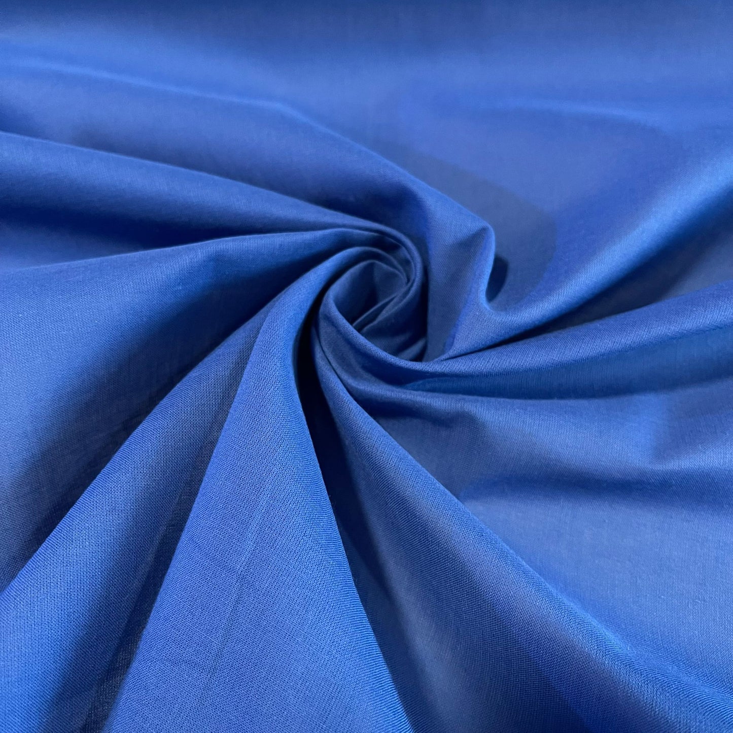 Royal Blue 100% Cotton Lawn Voile Fabric Soft Dress Craft Lining Material 58" By The Meter
