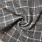 Elegant 100% Brushed Cotton Flannel: Tartan Winceyette Craft Dress Material - 58” Wide (Salt Pepper Tartan)