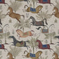 European Produced Cotton Rich Linen Look Side-Matching Printed Panama Fabric | Digitally Printed 55" (140cm) Wide 205gsm Craft & Home DÃ©cor Material â€“ Sold by the Meter