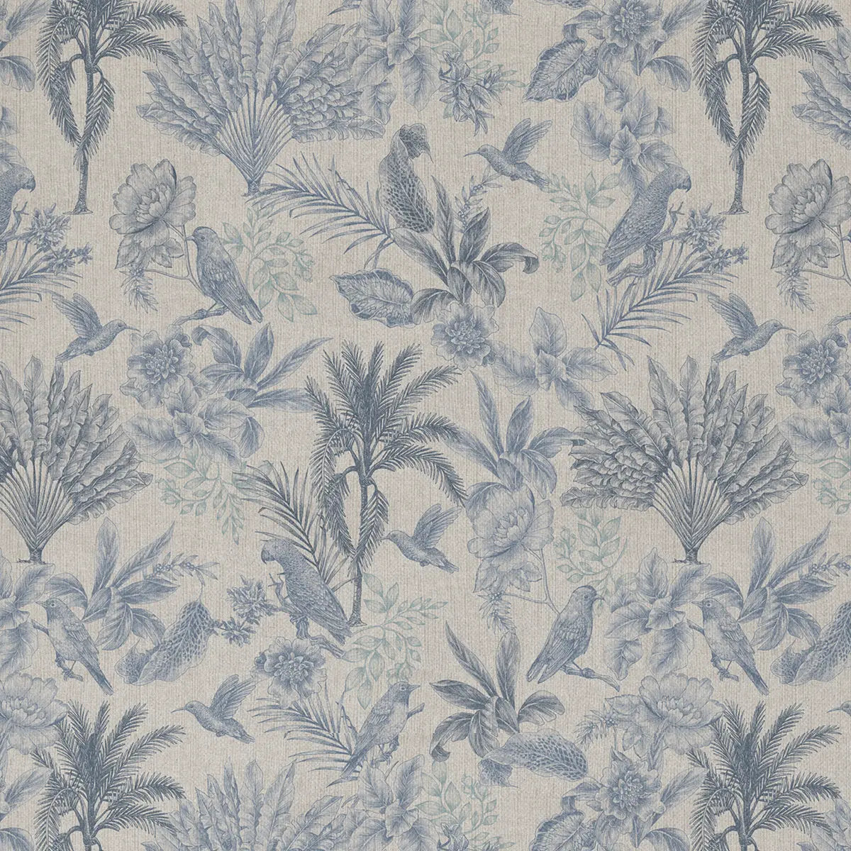 European Produced Cotton Rich Linen Look Side-Matching Printed Panama Fabric | Digitally Printed 55" (140cm) Wide 205gsm Craft & Home DÃ©cor Material â€“ Sold by the Meter