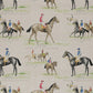 European Produced Cotton Rich Linen Look Side-Matching Printed Panama Fabric | Digitally Printed 55" (140cm) Wide 205gsm Craft & Home Décor Material – Sold by the Meter