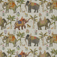 European Produced Cotton Rich Linen Look Side-Matching Printed Panama Fabric | Digitally Printed 55" (140cm) Wide 205gsm Craft & Home Décor Material – Sold by the Meter