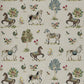 European Produced Cotton Rich Linen Look Side-Matching Printed Panama Fabric | Digitally Printed 55" (140cm) Wide 205gsm Craft & Home DÃ©cor Material â€“ Sold by the Meter