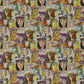 European Produced Cotton Rich Linen Look Side-Matching Printed Panama Fabric | Digitally Printed 55" (140cm) Wide 205gsm Craft & Home DÃ©cor Material â€“ Sold by the Meter