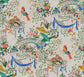 European Produced Cotton Rich Linen Look Side-Matching Printed Panama Fabric | Digitally Printed 55" (140cm) Wide 205gsm Craft & Home DÃ©cor Material â€“ Sold by the Meter