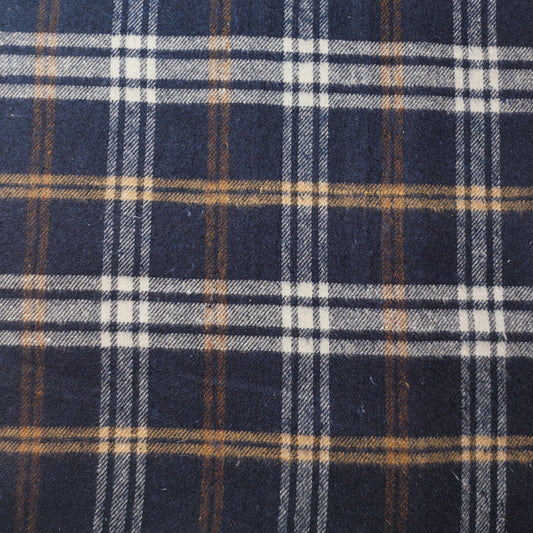 Elegant 100% Brushed Cotton Flannel: Tartan Winceyette Craft Dress Material - 58” Wide (St Andrews Tartan)