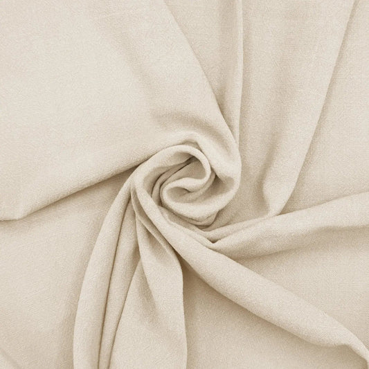 Stone Washed Linen Viscose Fabric | 30% Linen 70% Viscose 210gsm 54" (136cm) Wide Dressmaking Fabric – Sold by the Meter