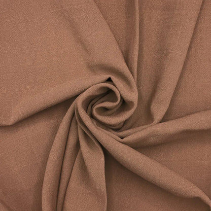 Stone Washed Linen Viscose Fabric | 30% Linen 70% Viscose 210gsm 54" (136cm) Wide Dressmaking Fabric â€“ Sold by the Meter