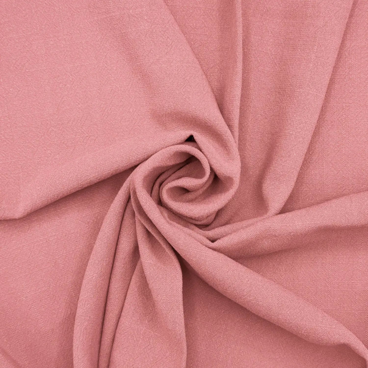 Stone Washed Linen Viscose Fabric | 30% Linen 70% Viscose 210gsm 54" (136cm) Wide Dressmaking Fabric â€“ Sold by the Meter