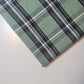 Sage Black 100% Cotton Tartan Check Plaid / Stripe Dress Fabric Craft Quilting Material 58" By The Meter