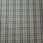 Sage Navy 100% Cotton Tartan Check Plaid / Stripe Dress Fabric Craft Quilting Material 58" By The Meter