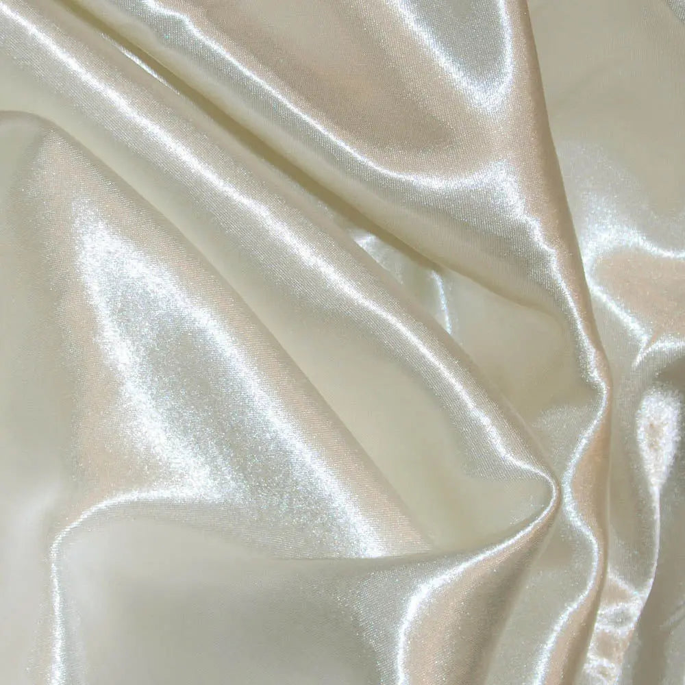 Poly Silk Satin Fabric â€“ 58" (147cm) Wide Luxury Plain Fabric | 30 Metre Roll