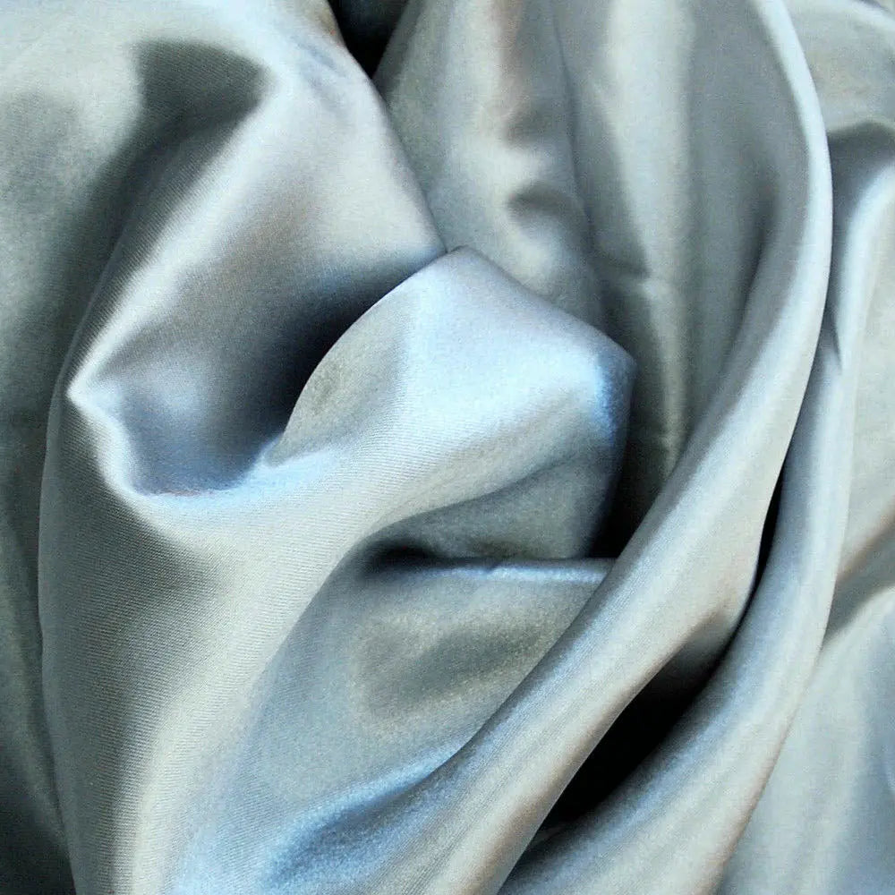Poly Silk Satin Fabric â€“ 58" (147cm) Wide Luxury Plain Fabric | 30 Metre Roll
