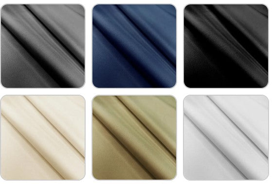 3 Pass Nightshade Blackout Lining Fabric | Supersoft Thermal 54" (140cm) Wide 430gsm Bonded Interlining 50 Metre Roll