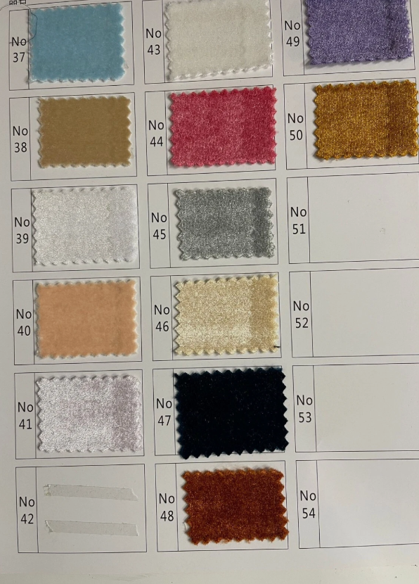 Luxurious Soft Velour Velvet Fabric Plain Stretch Dress Craft Material 58" Wide By The Meter