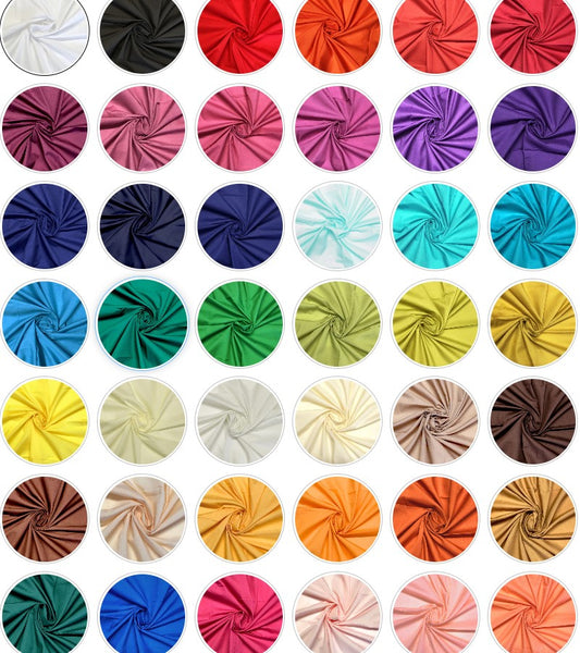 Extra Wide Cotton Polyester Fabric 240cm (90") Sheeting - 25 Meter Roll