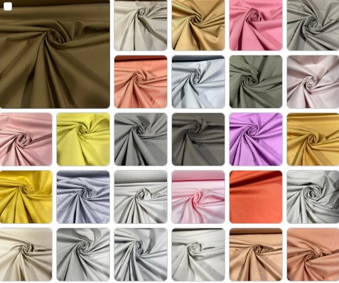 100% Cotton Twill Fabric Medium Weight 147cm (58") Wide Sold by the Metre