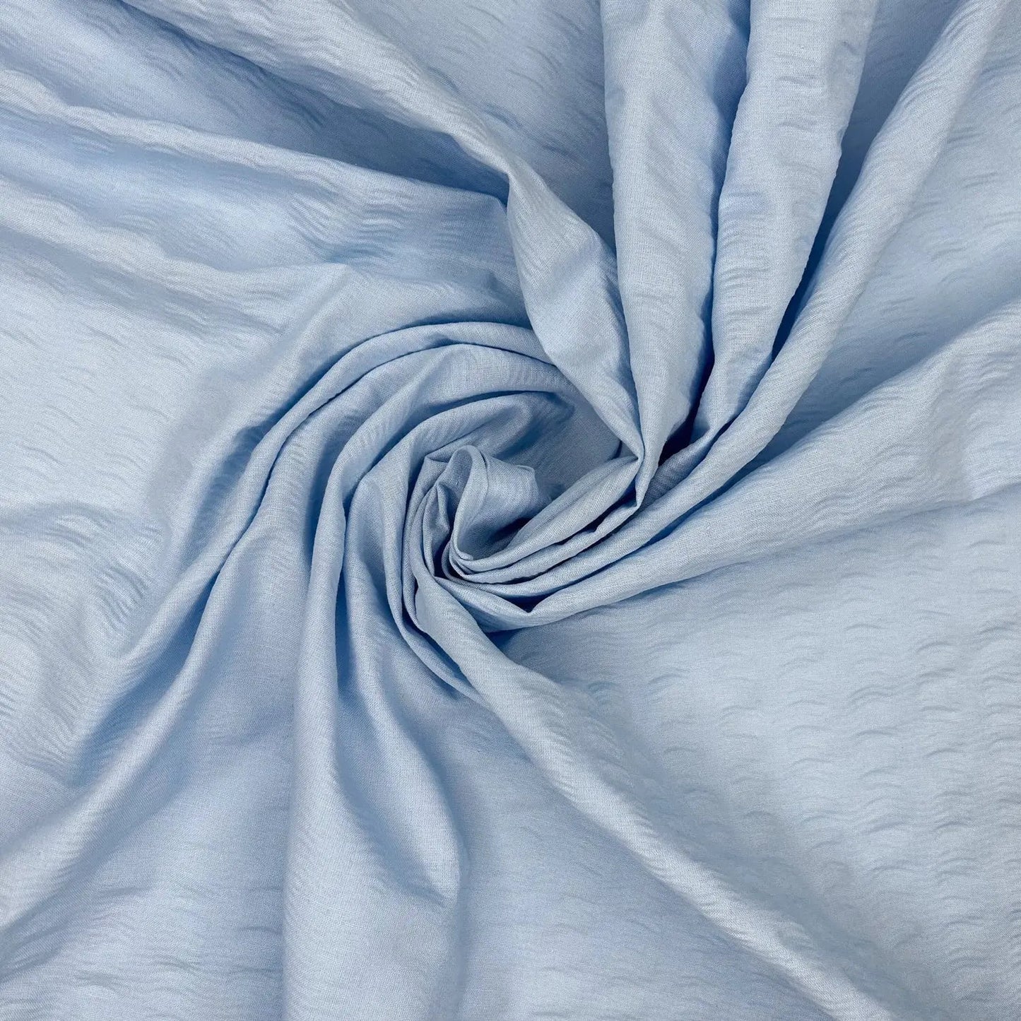 Seersucker Fabric | Lightweight Breathable Poly Cotton 47" (115cm) Wide â€“ Sold by the Meter