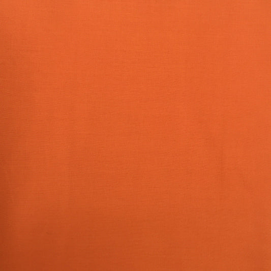 Orange Plain Polycotton Sheeting Material Extra Wide 90" Craft Quilting Fabric Meter 240cm