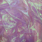 Shimmer Rainbow Organza Fabric | Sheer Shimmer 51" (130cm) Wide â€“ Sold by the Meter