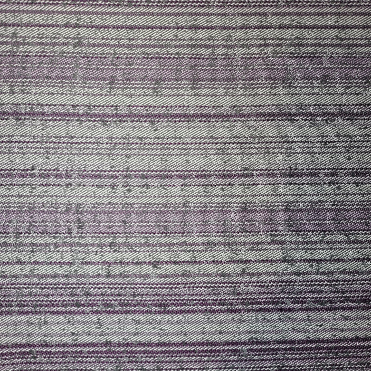 * Clearance * Geometric Stripes & Tartan Chenille Tapestry-Inspired Medium to Heavyweight Curtain & Upholstery Fabrics – 58" Wide",  Sold by the Meter (Silver Lilac Tweed)