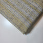 * Clearance * Geometric Stripes & Tartan Chenille Tapestry-Inspired Medium to Heavyweight Curtain & Upholstery Fabrics – 58" Wide",  Sold by the Meter (Silver Mustard Tweed)