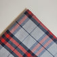 Silver Red 100% Cotton Tartan Check Plaid / Stripe Dress Fabric Craft Quilting Material 58" By The Meter