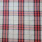 Silver Red 100% Cotton Tartan Check Plaid / Stripe Dress Fabric Craft Quilting Material 58" By The Meter