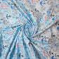 Sky Nautical 100% Cotton Organic Craft Dress Quilting Fabric 44" By The Meter