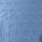 Sky Blue Cotton Broderie Anglaise Eyelet Fabric Dress Craft Costume Material 44" By The Meter