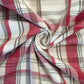 Luxury Weight Faux Wool Effect Tartan Fabric | Heavy 380gsm Upholstery & Coat Fabric 55" (140cm) Wide – Sold by the Meter