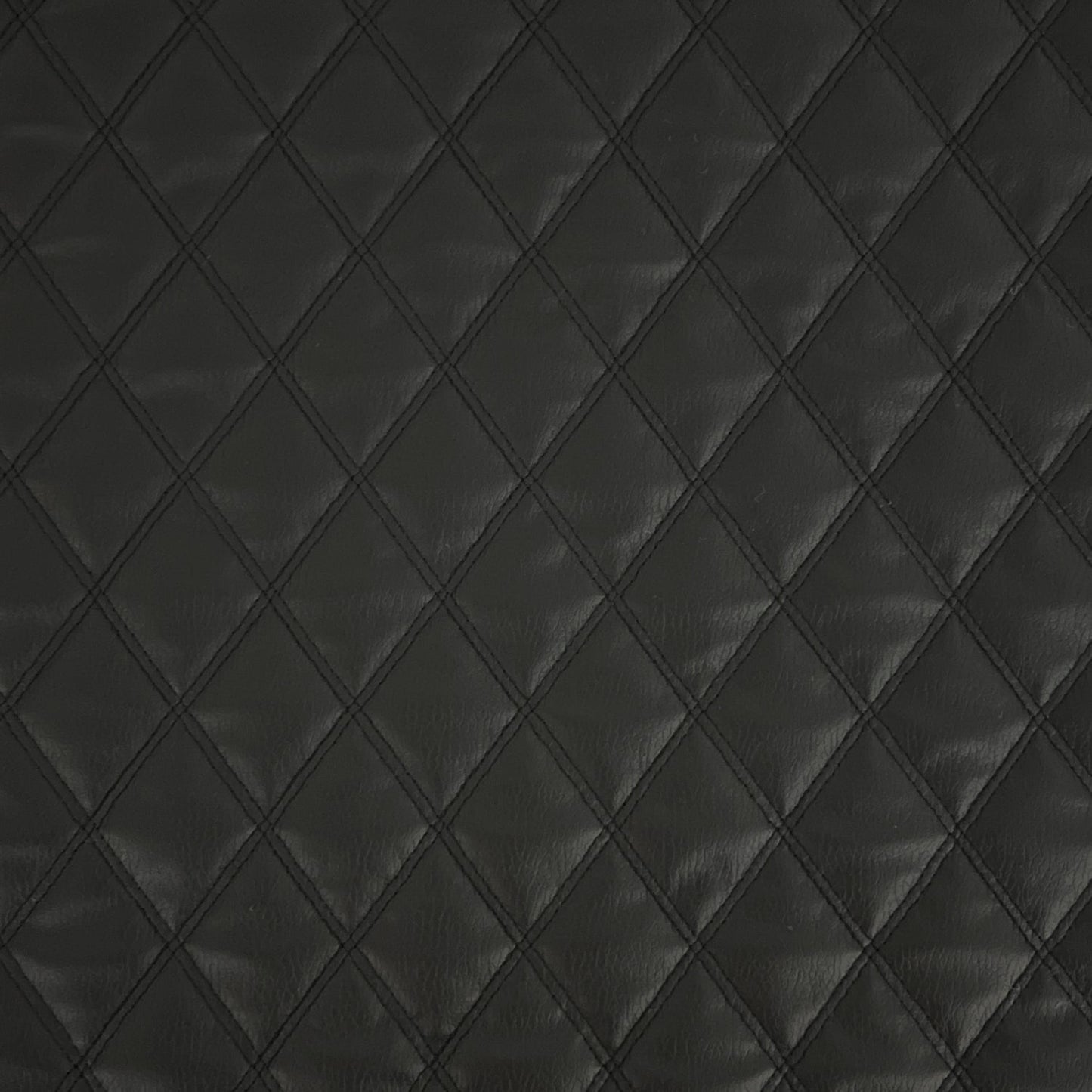 Upholstery Vinyl Leatherette Stitched Diamond Pattern | PVC 140cm Wide – Sold by the Meter