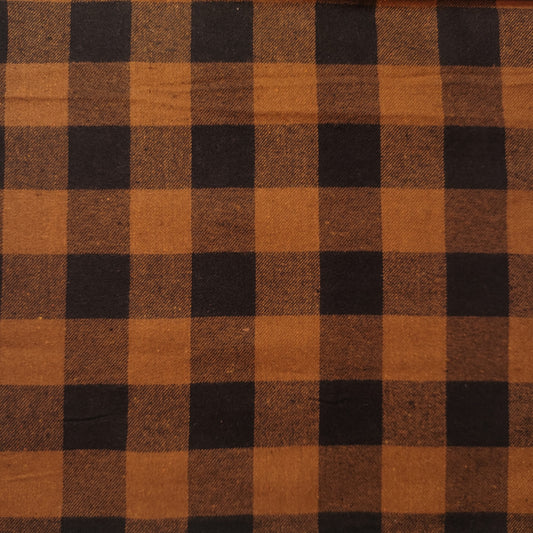 Elegant 100% Brushed Cotton Flannel: Tartan Winceyette Craft Dress Material - 58” Wide (The Old Farmhouse)