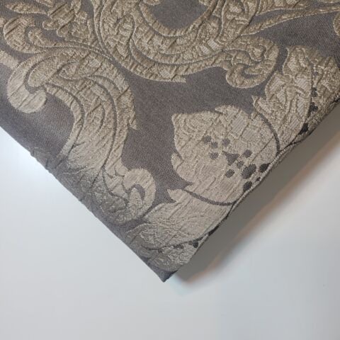 Taupe Damask Medium Weight Curtain & Upholstery Fabrics 58" Wide" by the Meter