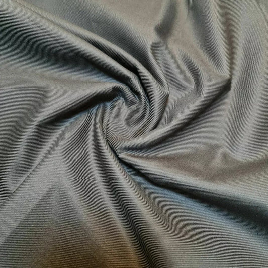 Taupe, einfarbig, dick, 100 % Baumwolle, Drillichstoff, Arbeitskleidung, Kleider, Twill, Bastelstoff, 147,3 cm, Meterware