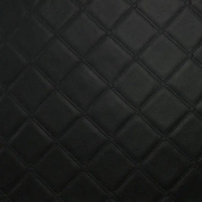 Flame Retardant Upholstery Vinyl Leatherette Trellis Diamond Pattern | PVC 140cm Wide â€“ Sold by the Meter