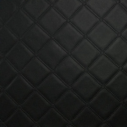 Flame Retardant Upholstery Vinyl Leatherette Trellis Diamond Pattern | PVC 140cm Wide – Sold by the Meter