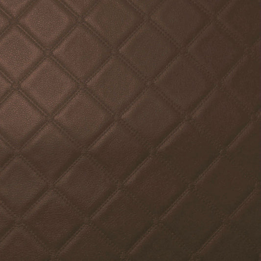 Flame Retardant Upholstery Vinyl Leatherette Trellis Diamond Pattern | PVC 140cm Wide – Sold by the Meter