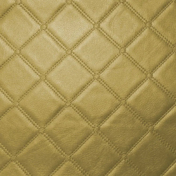 Flame Retardant Upholstery Vinyl Leatherette Trellis Diamond Pattern | PVC 140cm Wide â€“ Sold by the Meter