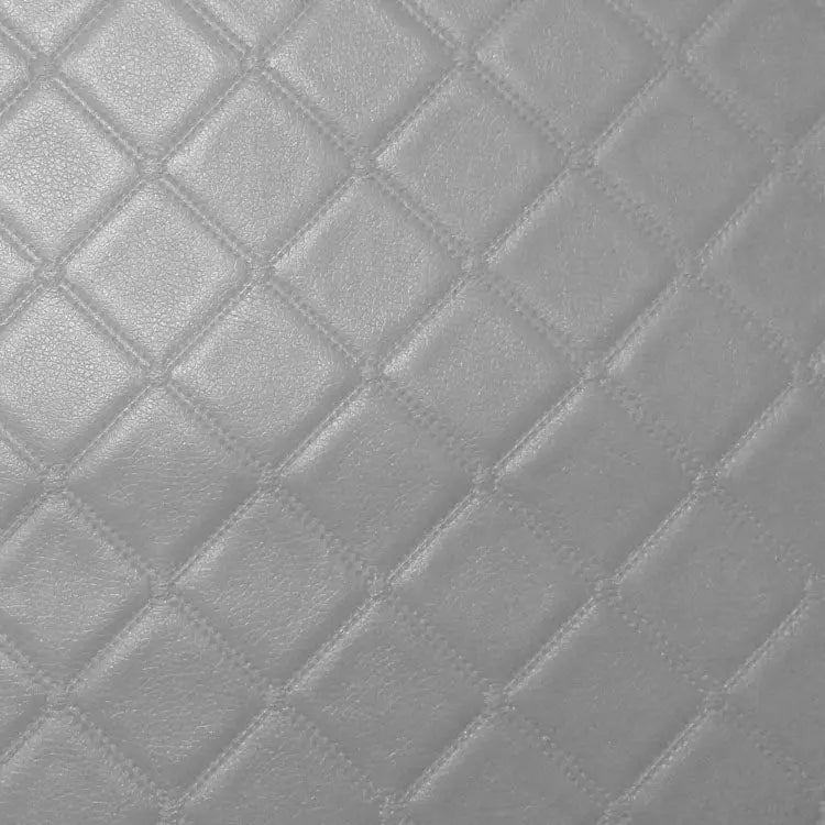 Flame Retardant Upholstery Vinyl Leatherette Trellis Diamond Pattern | PVC 140cm Wide â€“ Sold by the Meter