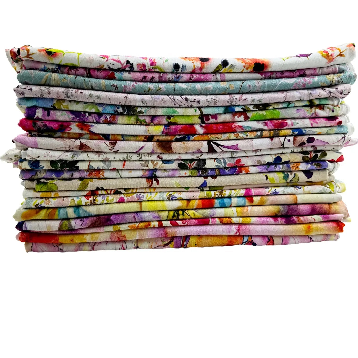 Digitally Printed Viscose Jersey Fabric | Soft Stretch Jersey 60" (150cm) Wide Dressmaking Fabric – Sold by the Meter