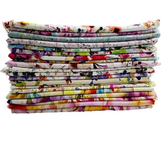 Digitally Printed Viscose Jersey Fabric | Soft Stretch Jersey 60" (150cm) Wide Dressmaking Fabric – Sold by the Meter