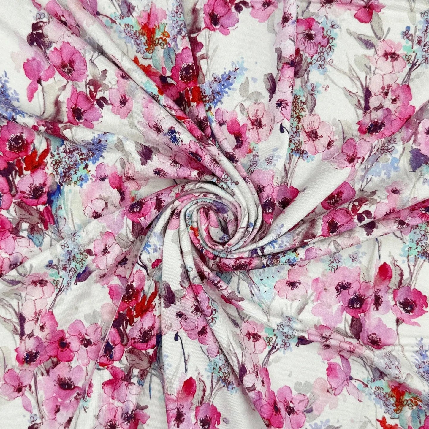 Digitally Printed Viscose Jersey Fabric | Soft Stretch Jersey 60" (150cm) Wide Dressmaking Fabric â€“ Sold by the Meter