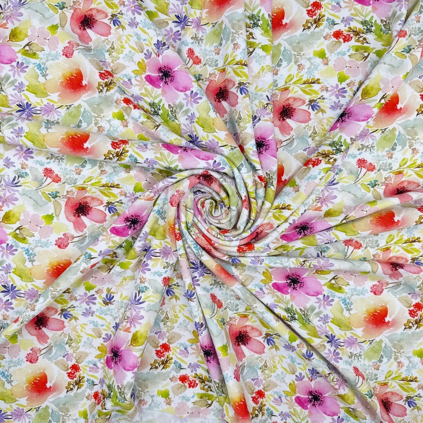 Digitally Printed Viscose Jersey Fabric | Soft Stretch Jersey 60" (150cm) Wide Dressmaking Fabric â€“ Sold by the Meter
