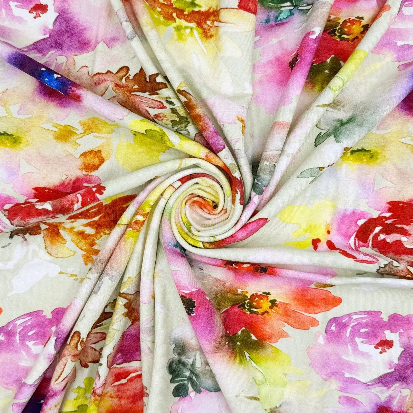 Digitally Printed Viscose Jersey Fabric | Soft Stretch Jersey 60" (150cm) Wide Dressmaking Fabric â€“ Sold by the Meter